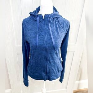 Women's GAP blue zip up jacket